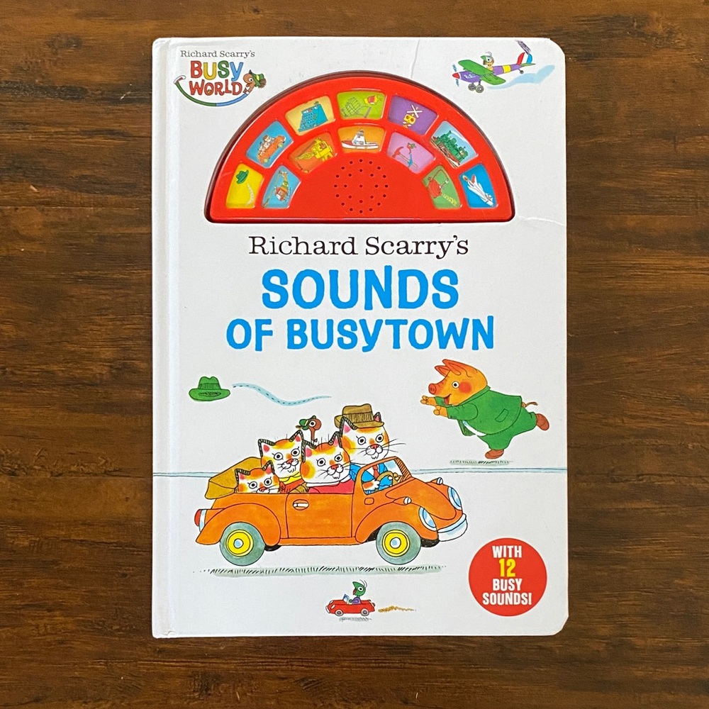 Richard Scarry's Sounds of Busytown Sound Book